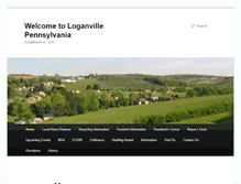 Tablet Screenshot of loganvillepa.com